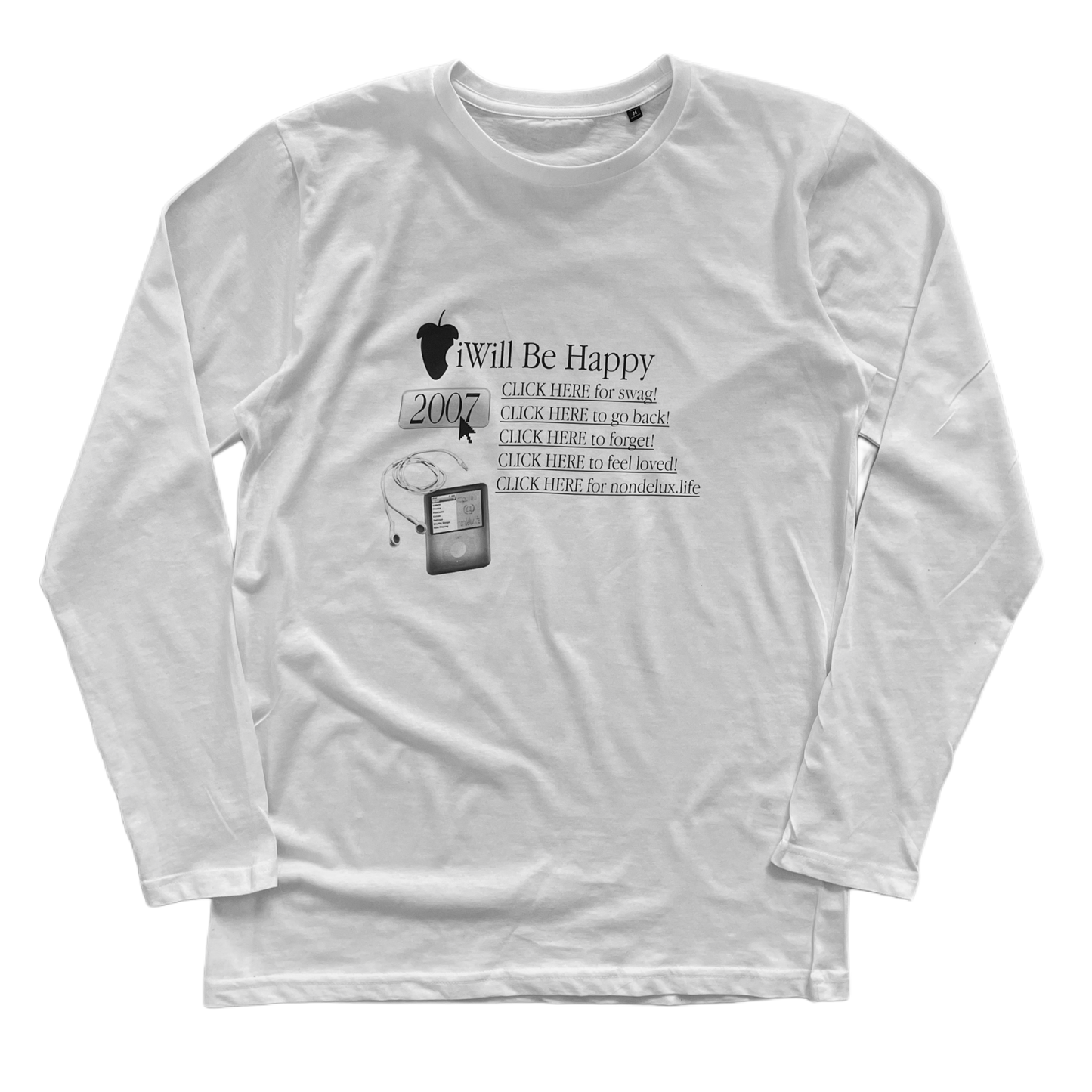 iWillBeHappy longsleeve